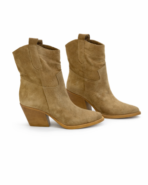 Texano Esther Suede Fango