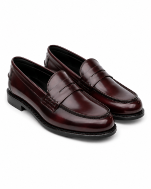 Mocassino Elsa Brush Bordeaux