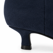 Tronchetto Eva Suede Blu