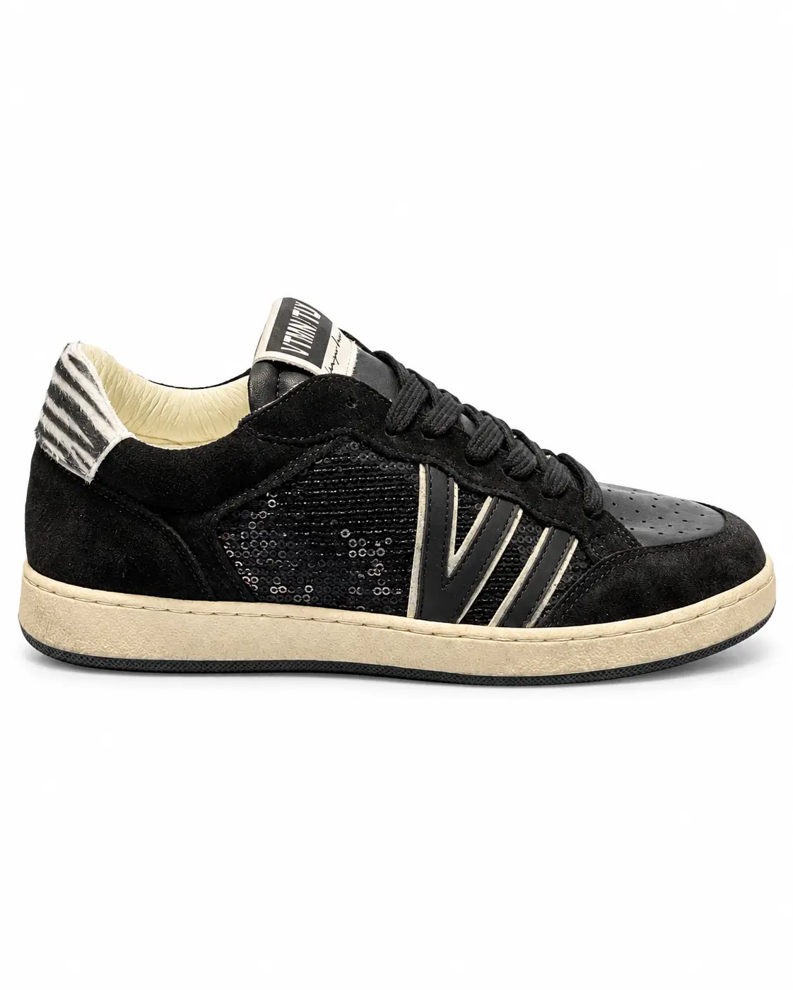 Sneakers Shimmer Nero