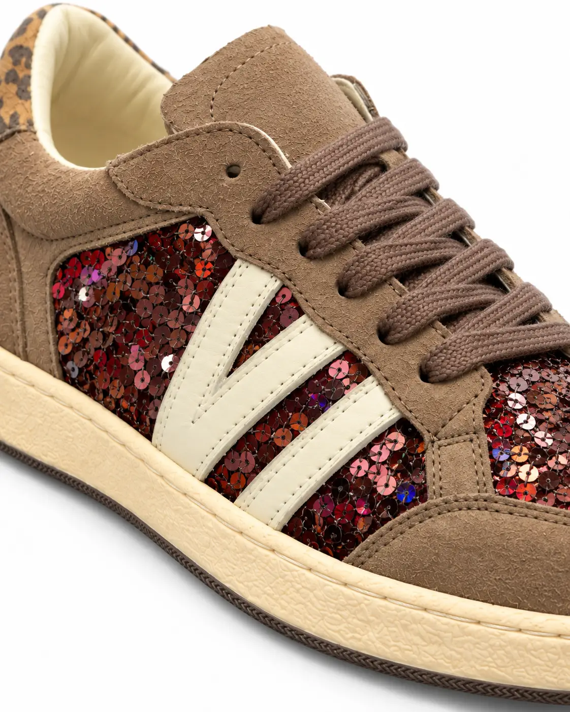 Sneaker Shimmer Fango/Bronzo