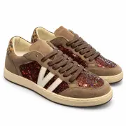 Sneaker Shimmer Fango/Bronzo