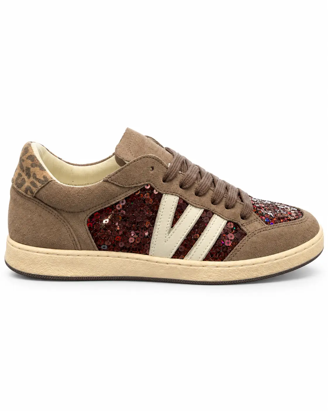 Sneaker Shimmer Fango/Bronzo