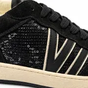 Sneakers Shimmer Nero