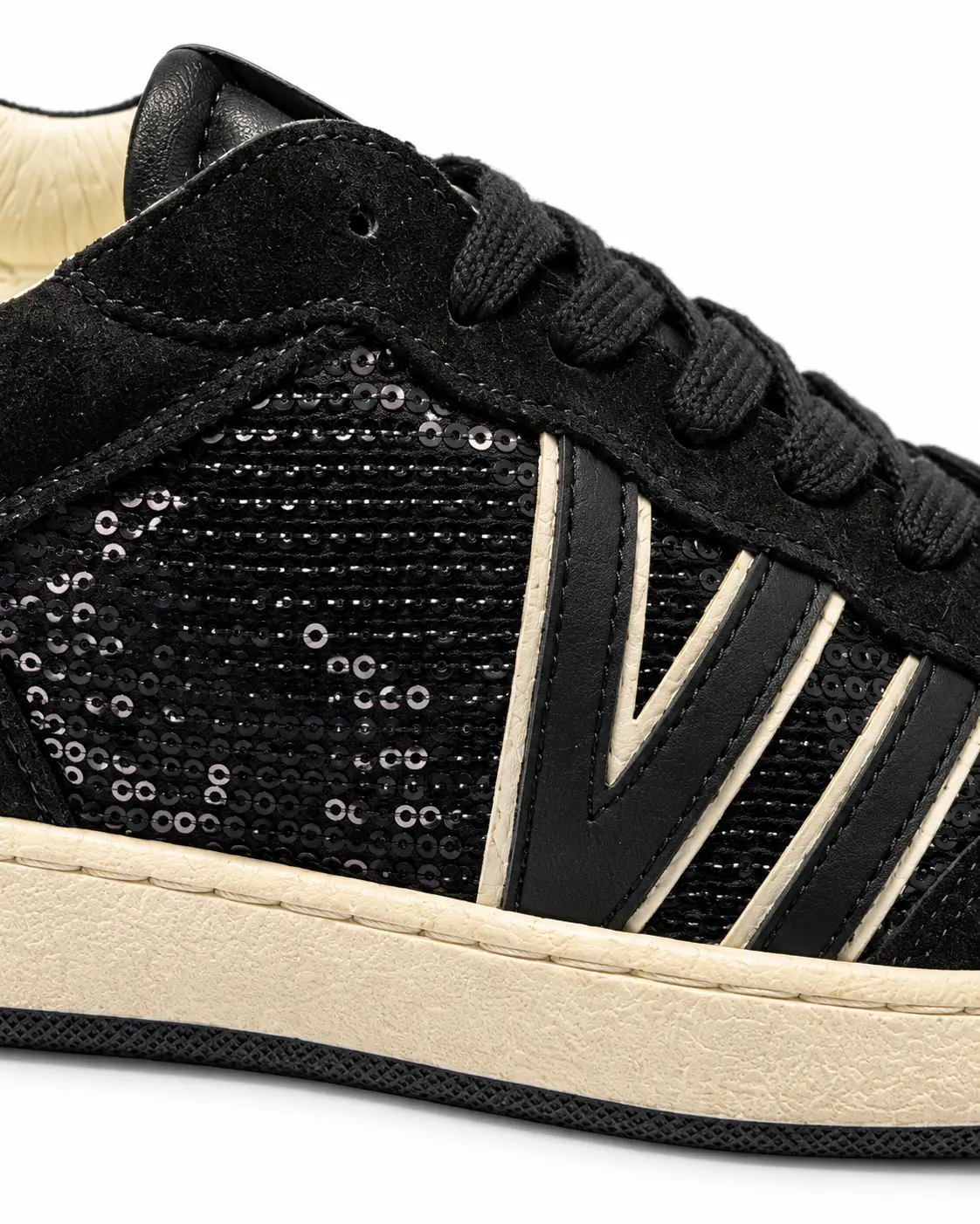 Sneakers Shimmer Nero