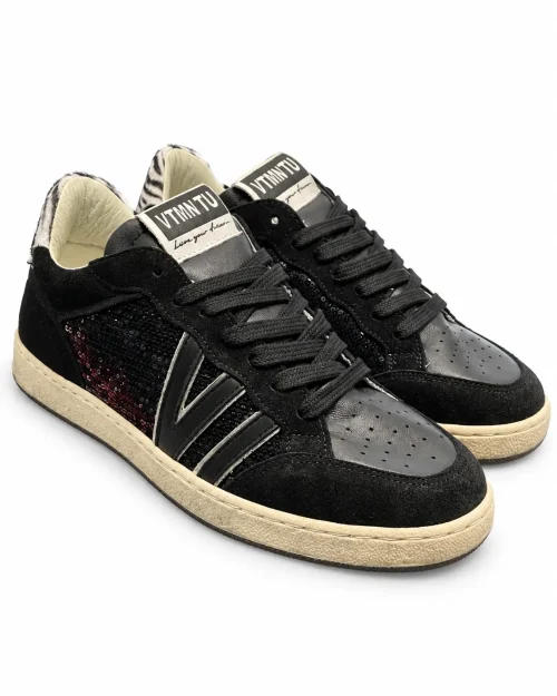 Sneakers Shimmer Nero